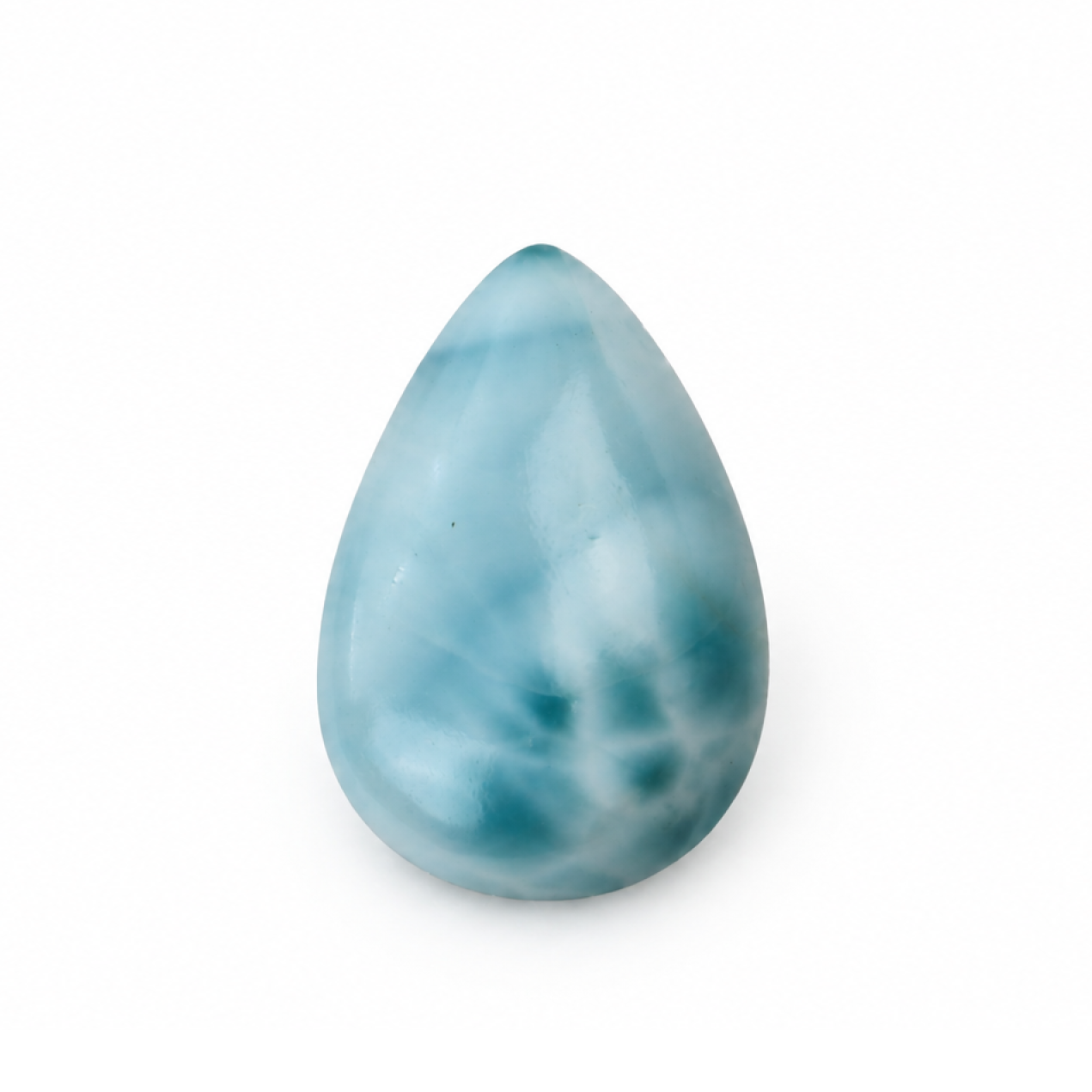 Master Crafted - light - blue - larimar - Polished - 35mm